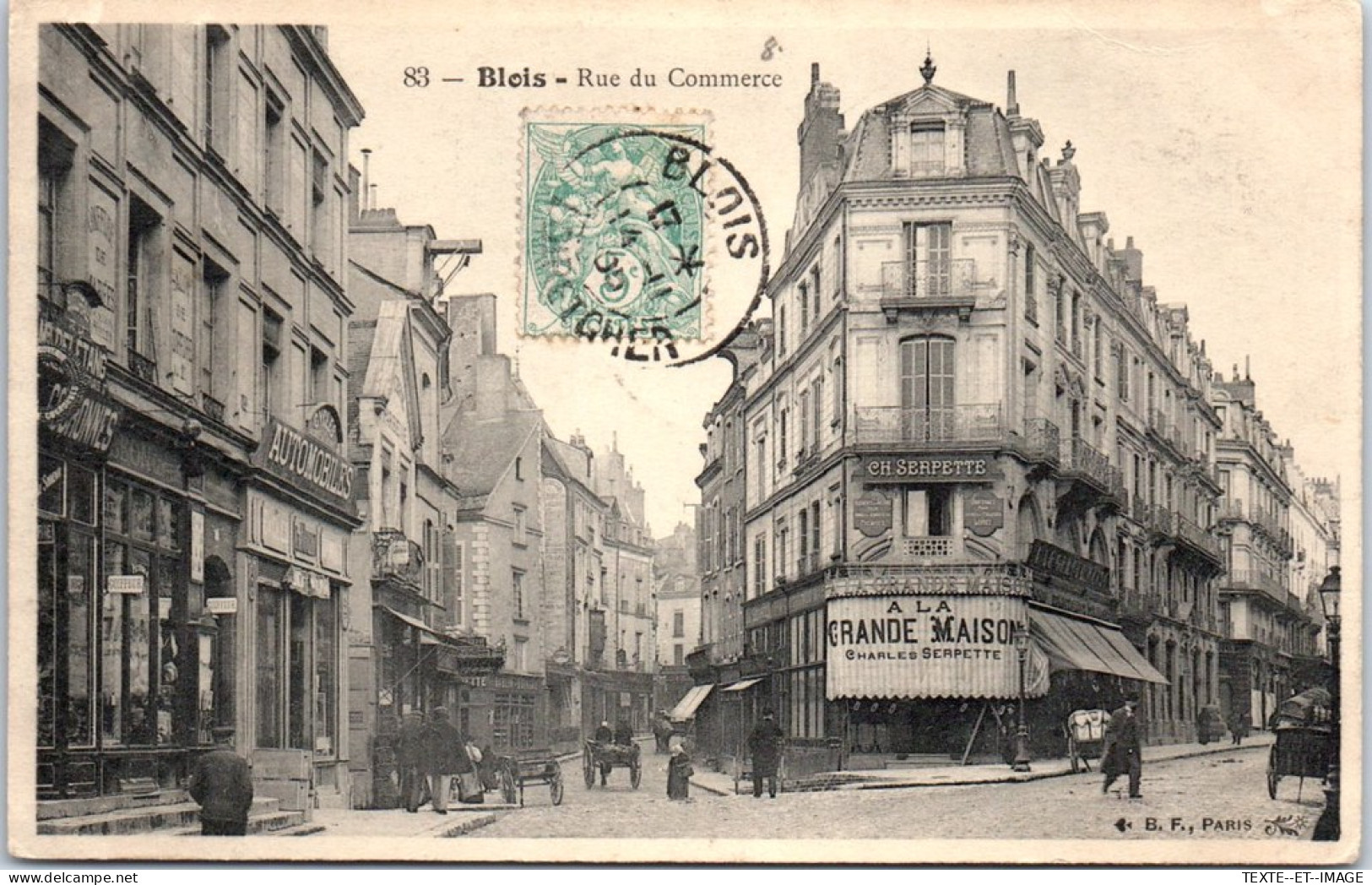 41 BLOIS - Un Coin De La Rue Du Commerce. - Blois