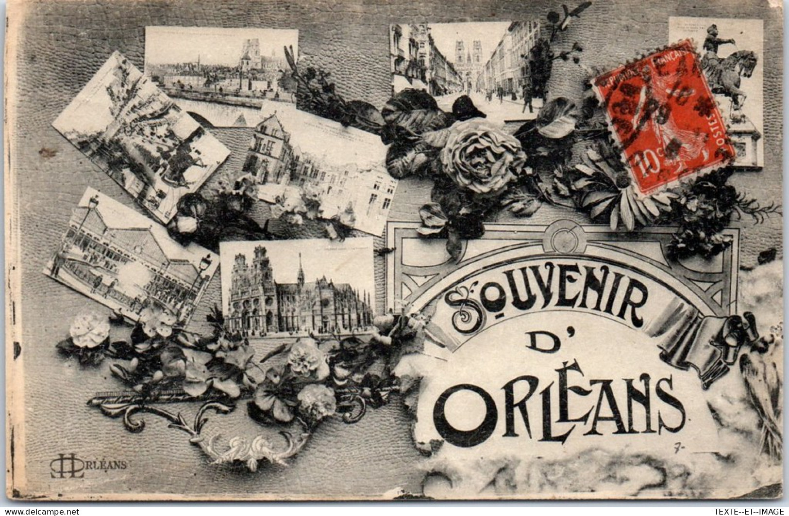 45 ORLEANS - Un Souvenir D'orleans (diverses Vues) - Orleans