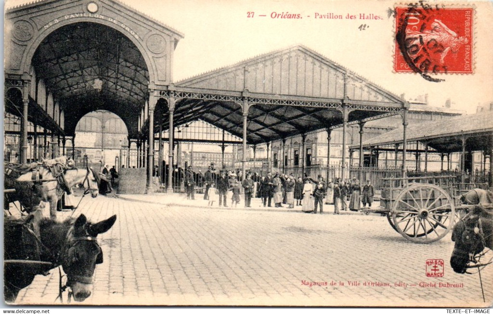 45 ORLEANS - Pavillon Des Halles. - Orleans