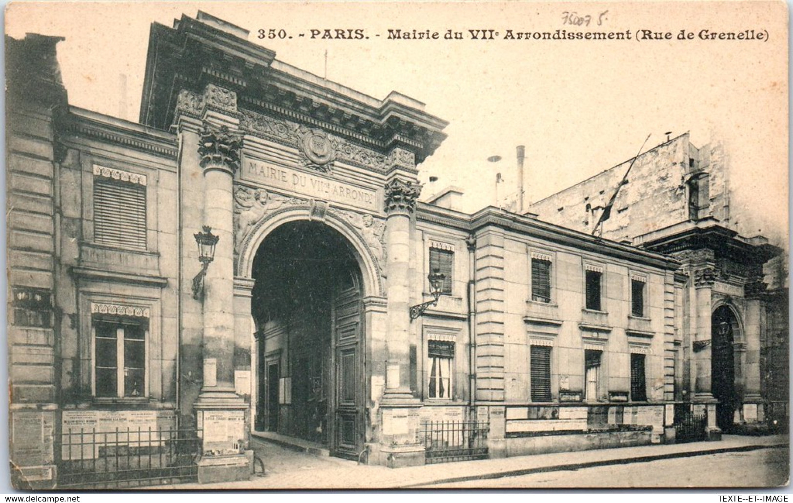 75007 PARIS - Rue De Grenelle, La Mairie  - Distrito: 07