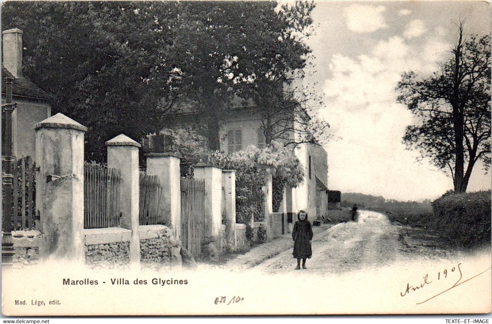 77 MAROLLES - La Villa Des Glycines  - Autres & Non Classés