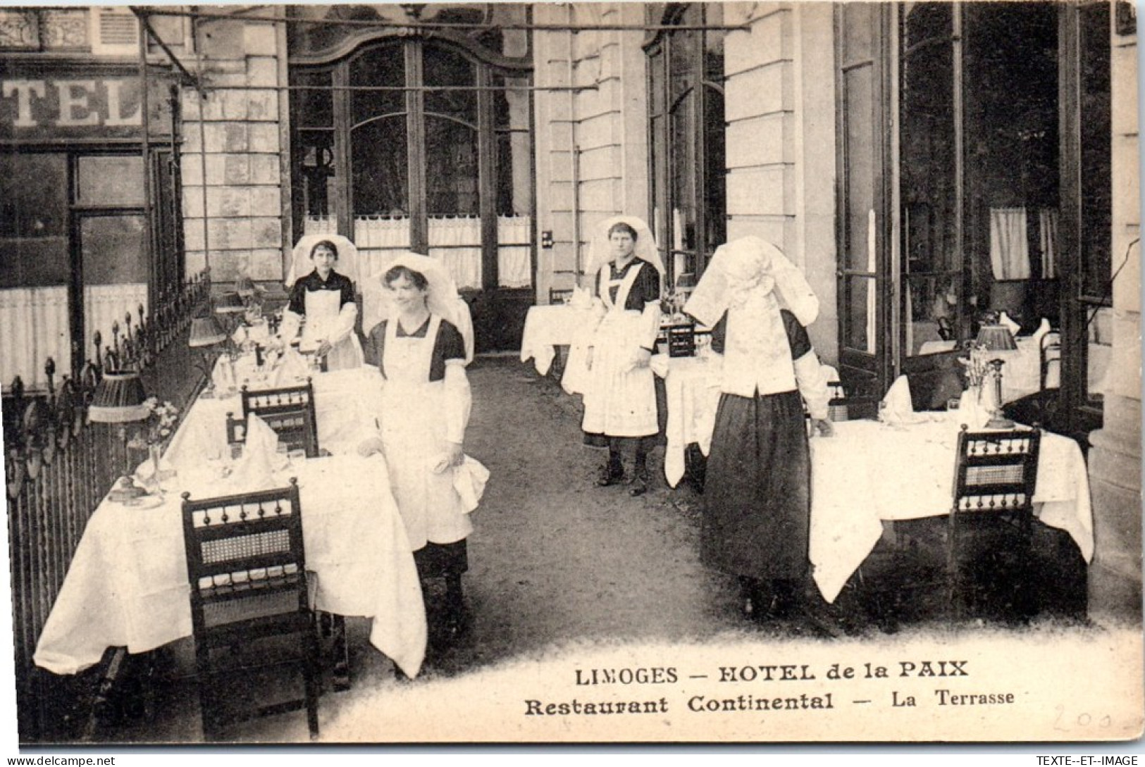 87 LIMOGES - Terrasse Du Restaurant Continental  - Limoges