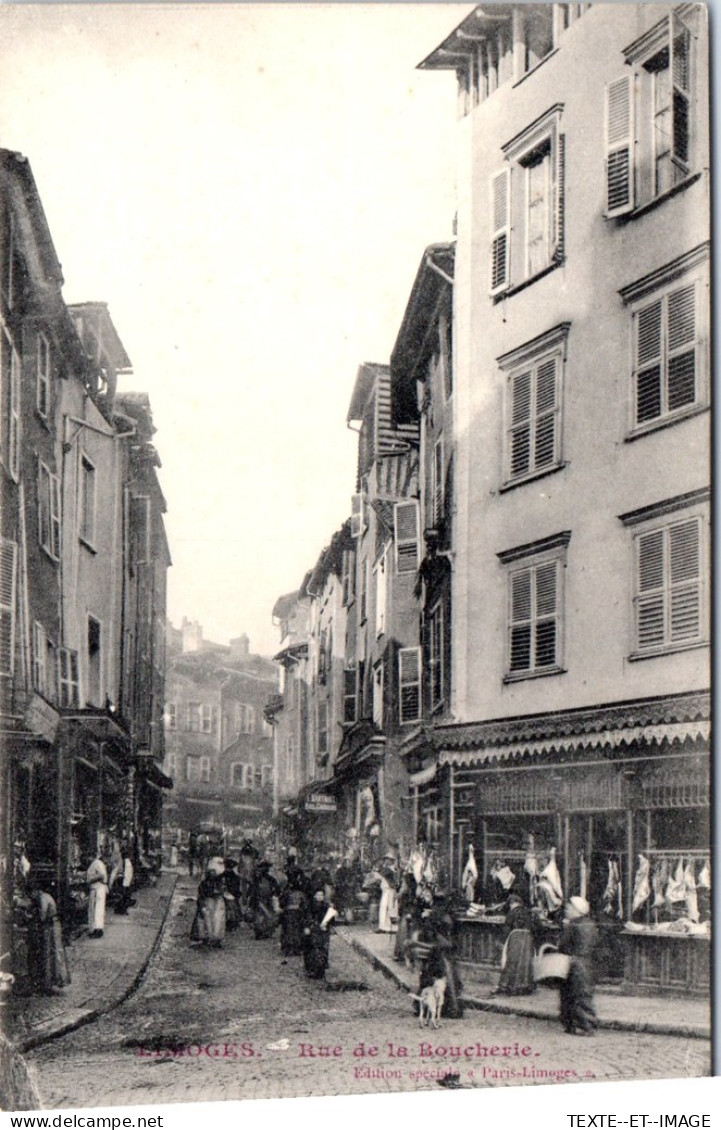 87 LIMOGES - Rue De La Boucherie. - Limoges