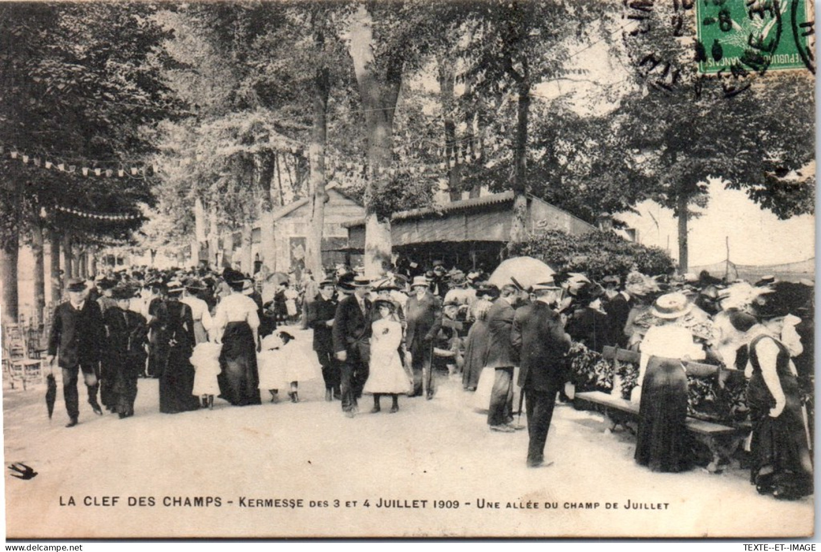 87 LIMOGES - Kermesse De Juillet 1909, Une Allee  - Limoges