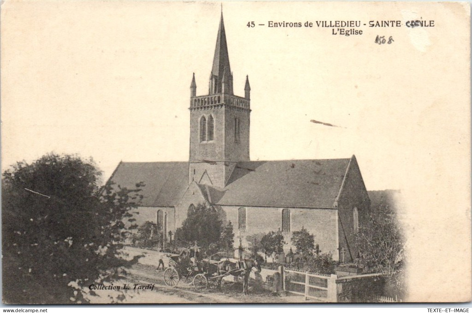 50 SAINTE CECILE - Vue D'ensemble De L'eglise  - Other & Unclassified