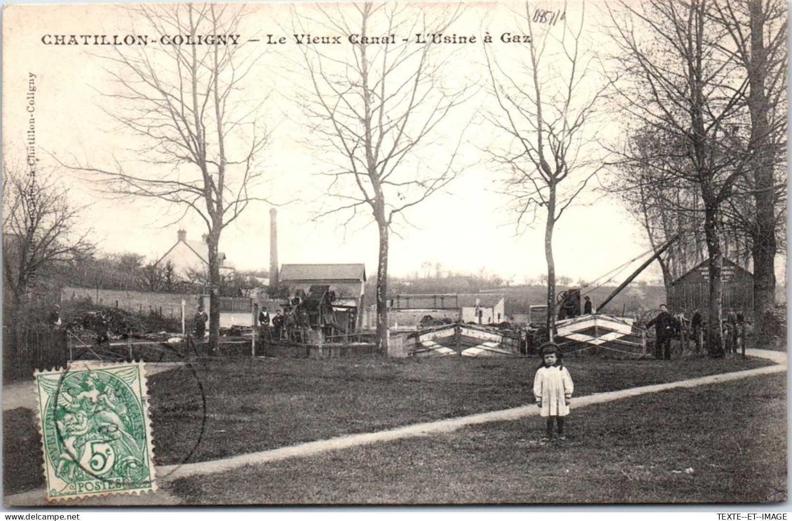 45 CHATILLON COLIGNY - Le Vieux Canal, L'usine A Gaz - Chatillon Coligny