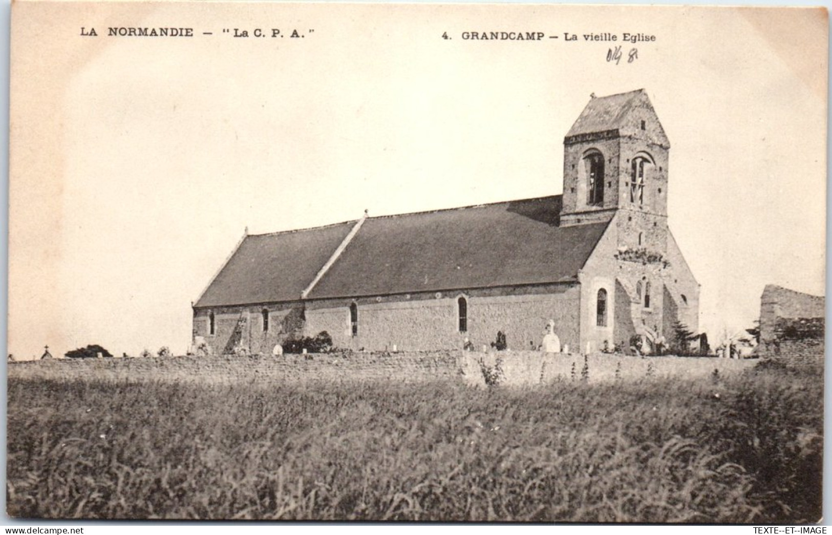 14 GRANCAMP LES BAINS - La Vieille Eglise  - Andere & Zonder Classificatie