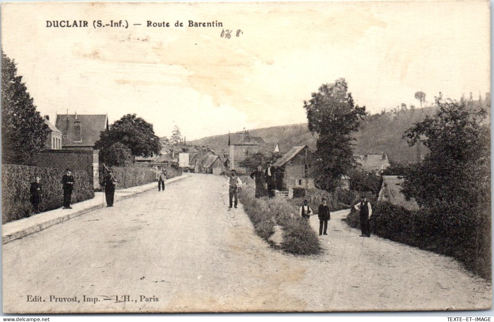 76 DUCLAIR - La Route De Barentin. - Duclair