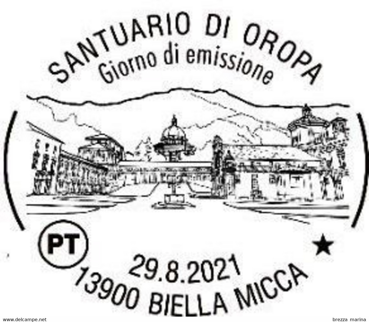 ITALIA - Usato - 2021 - 500 Anni Dell’Incoronazione Della Madonna Di Oropa (1620-1920) - BI - Piemonte - B - 2021-...: Oblitérés