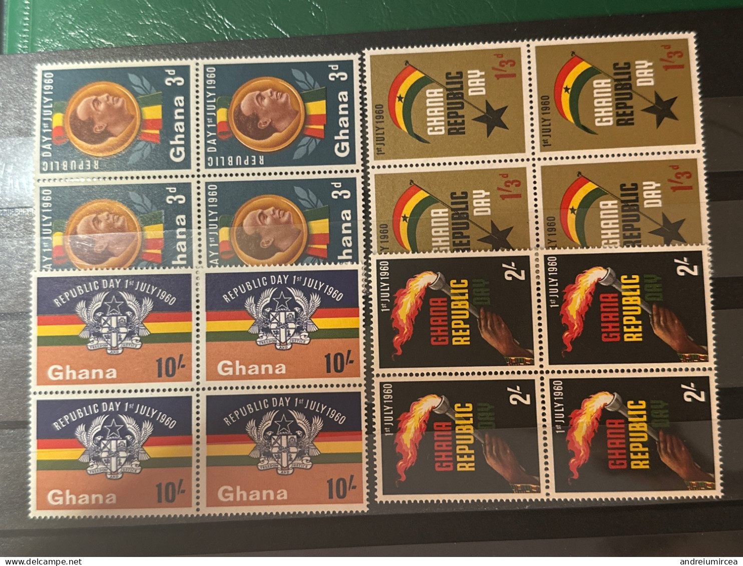 Ghana MNH  1st JULY 1960 - Ghana (1957-...)