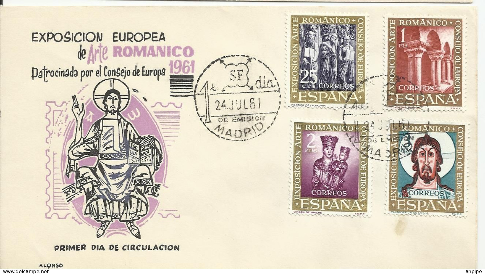 ESPAÑA - FDC