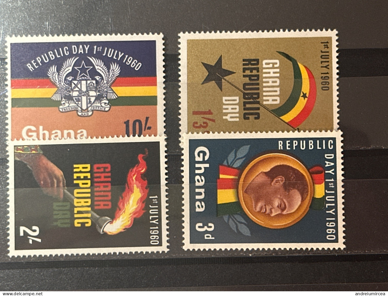 Ghana MNH  1st JULY 1960 - Ghana (1957-...)