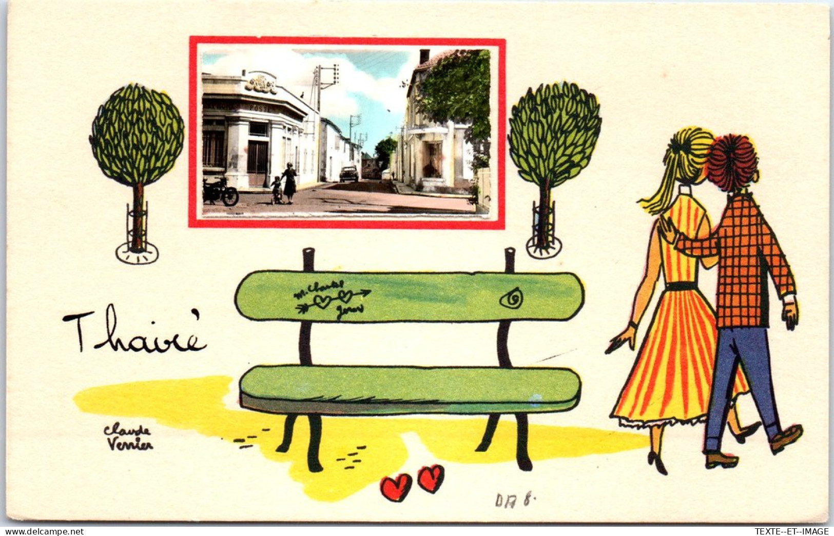 17 THAIRE - Carte Souvenir. - Andere & Zonder Classificatie