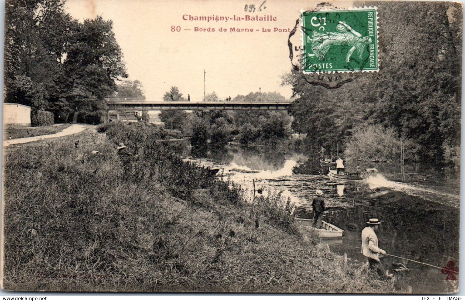 94 CHAMPIGNY - Bords De Marne, Le Pont. - Champigny Sur Marne