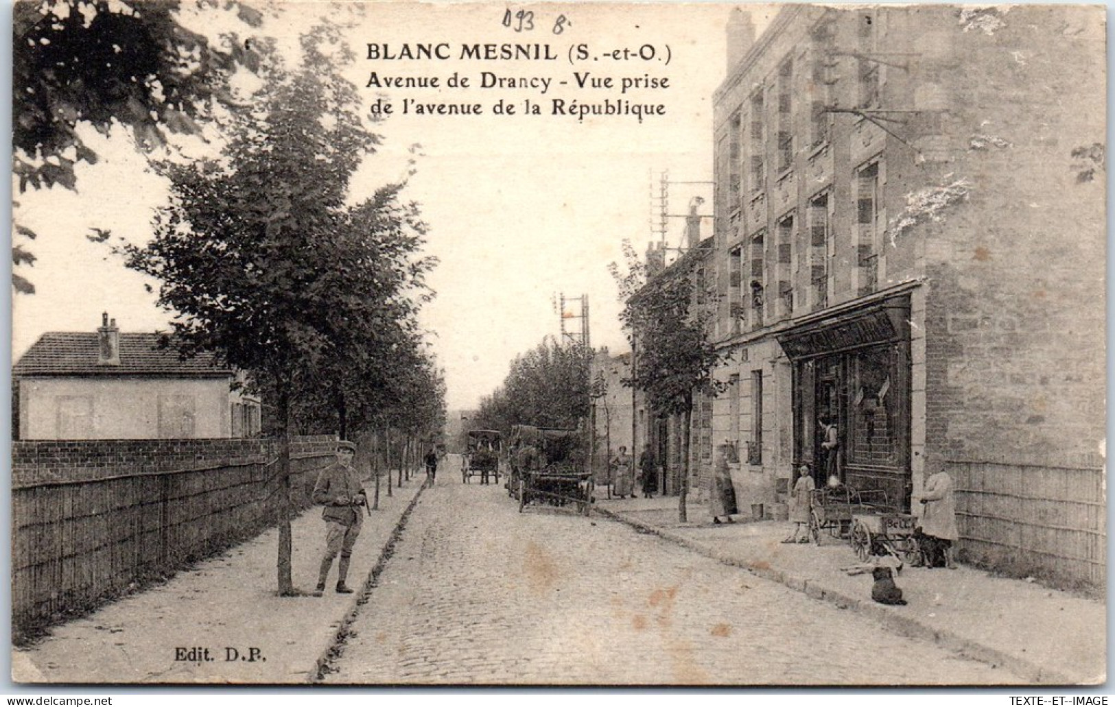 93 BLANC MESNIL - Avenue De Drancy  - Otros & Sin Clasificación