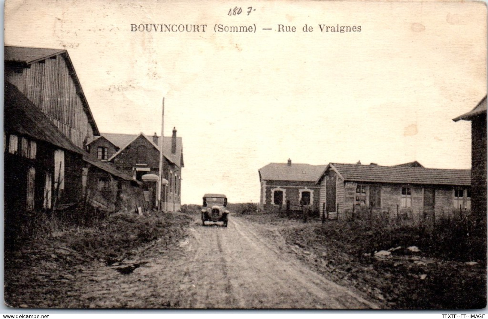 80 BOUVINCOURT - Rue De Vraignes  - Andere & Zonder Classificatie