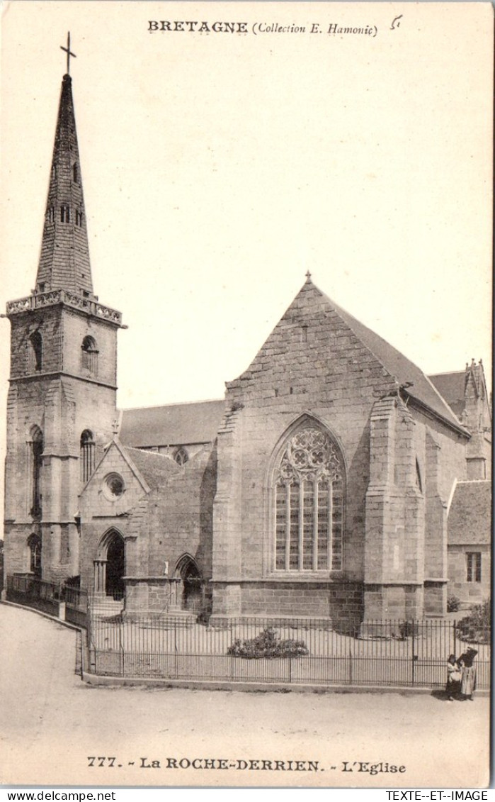 22 LA ROCHE DERRIEN - Vue De L'eglise  - Autres & Non Classés