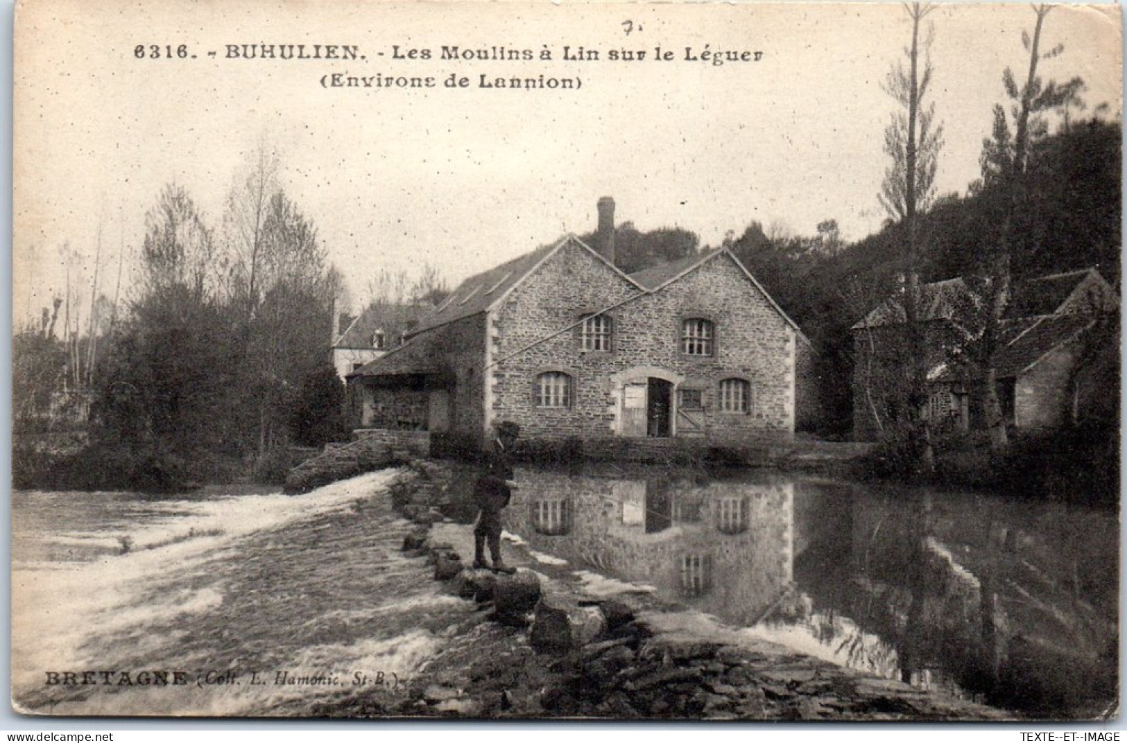 22 BUHULIEN - Les Moulins A Lin Sur Le Leguer  - Other & Unclassified