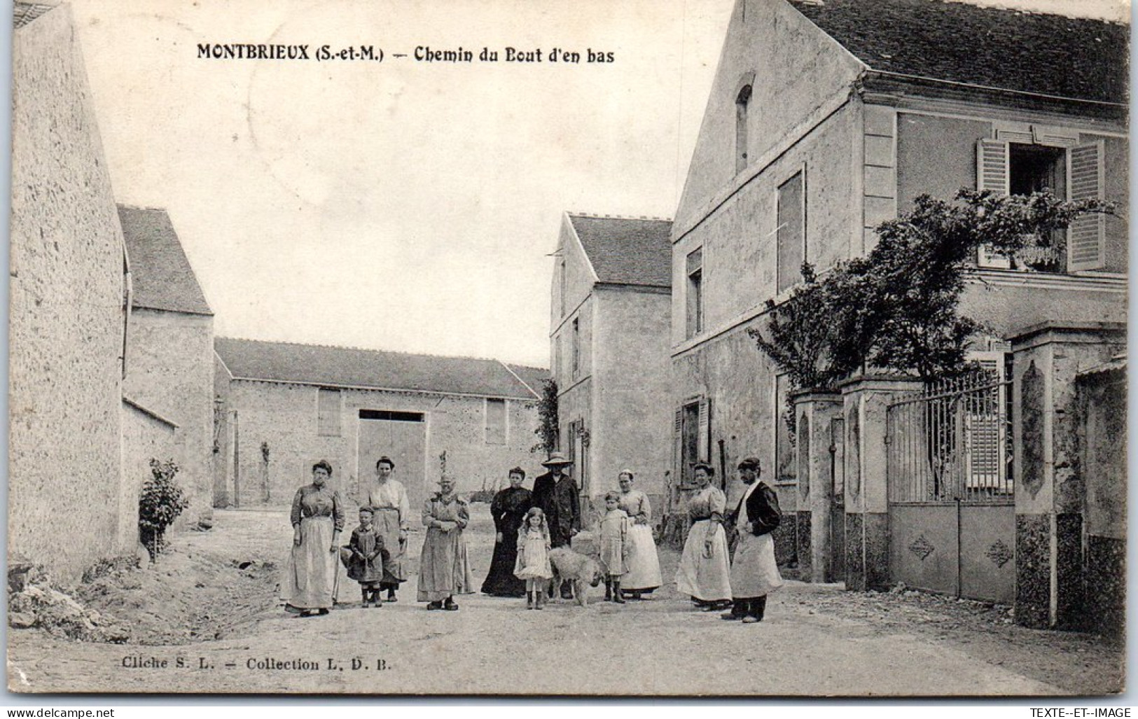 77 MONTBRIEUX - Chemin Du Boit D'en Bas. - Other & Unclassified
