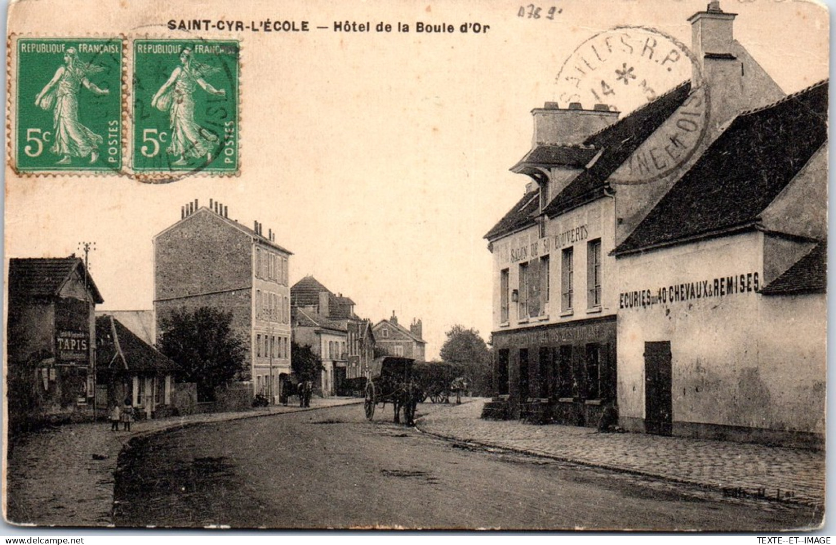 78 SAINT CYR L'ECOLE - Hotel De La Boule D'or. - St. Cyr L'Ecole