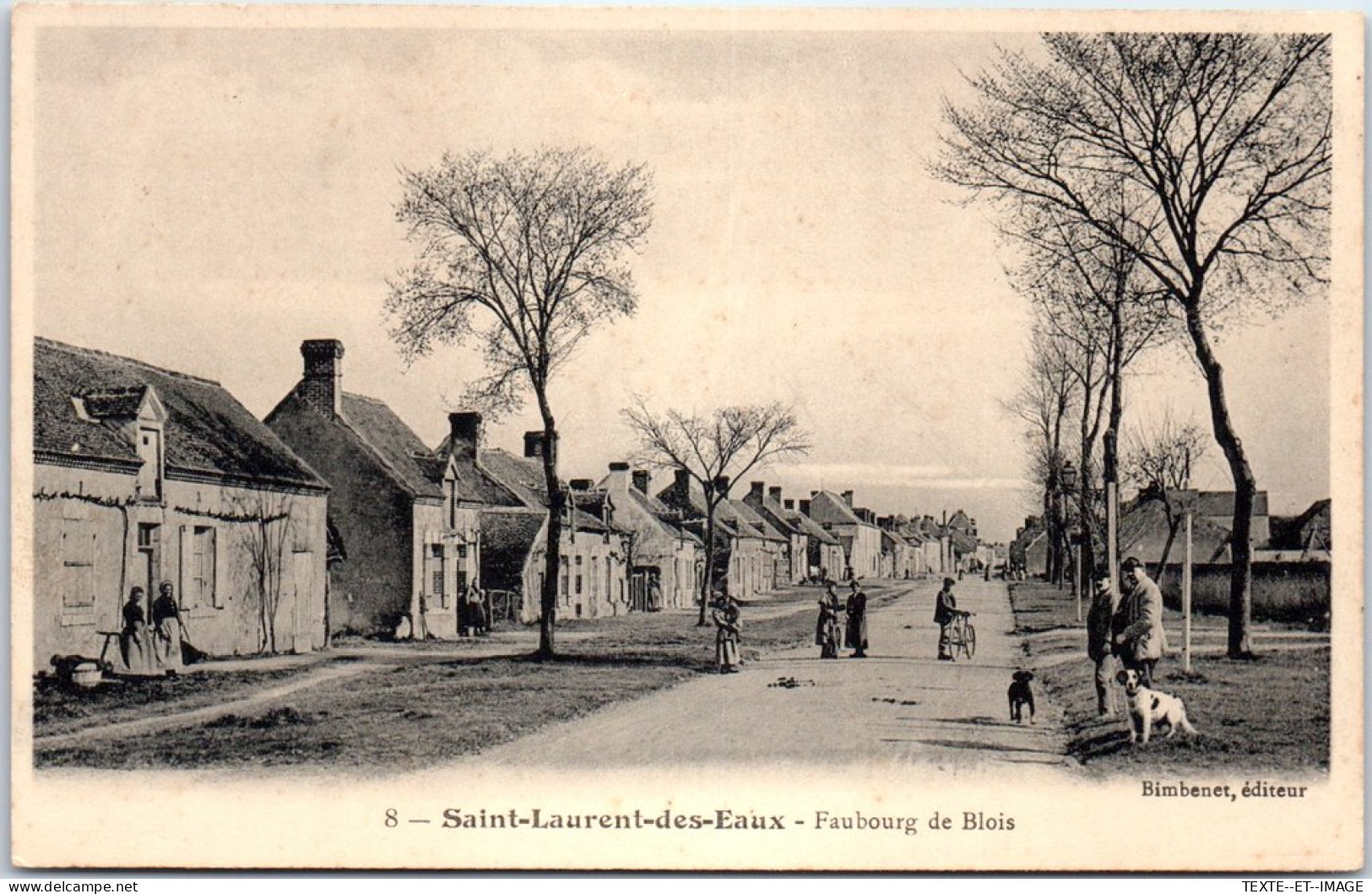 41 SAINT LAURENT DES EAUX - Faubourg De Blois  - Sonstige & Ohne Zuordnung