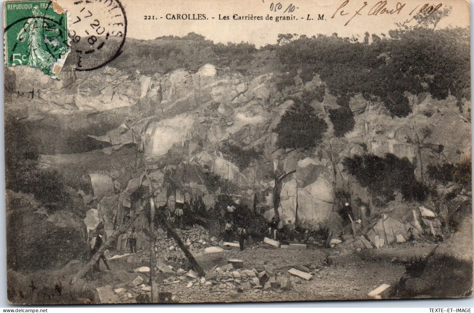 50 CAROLLES - Les Carrieres De Granit  - Other & Unclassified
