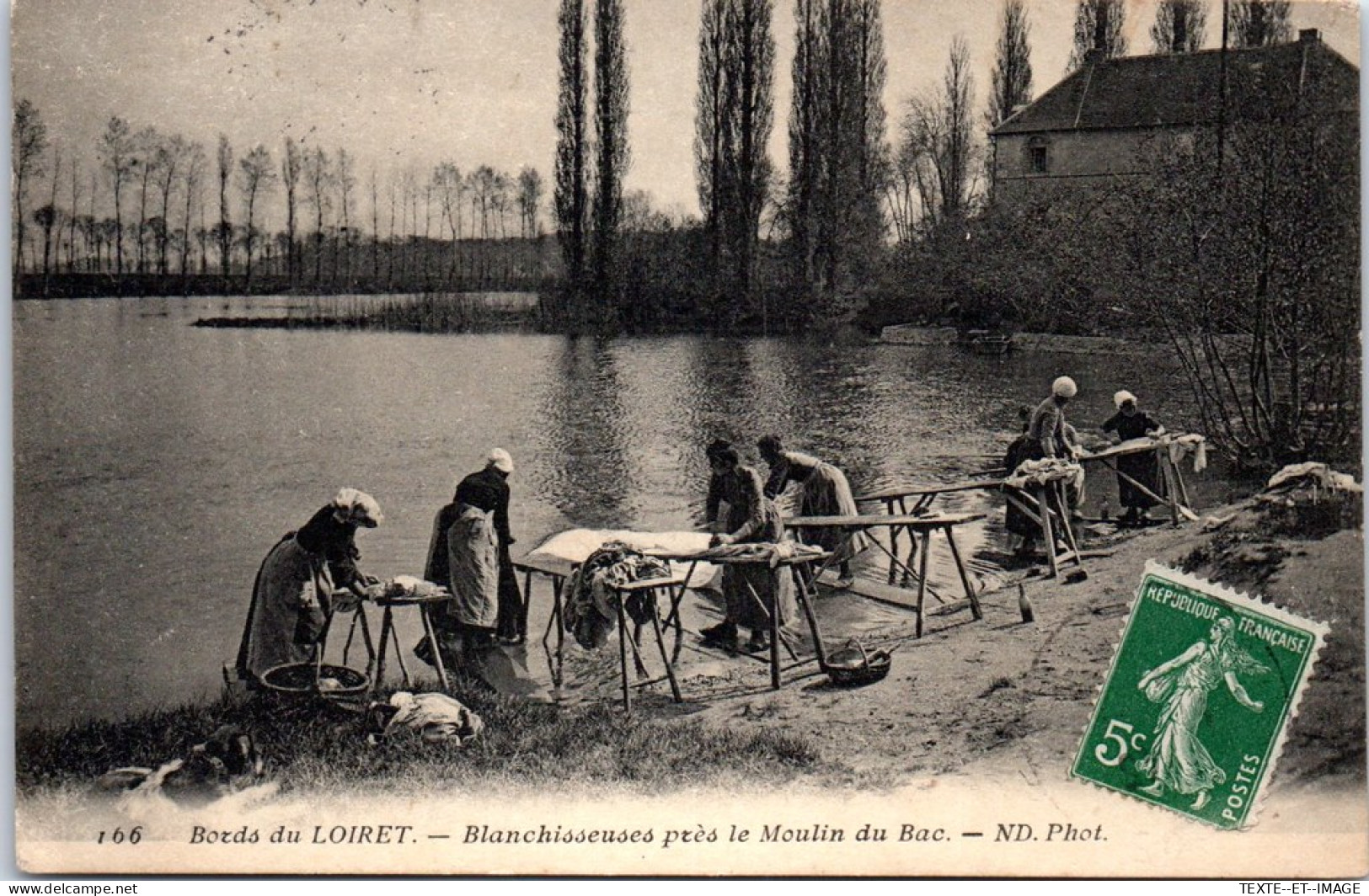 45 OLIVET - Blanchisseuses Pres Le Moulin Du Bac  - Other & Unclassified