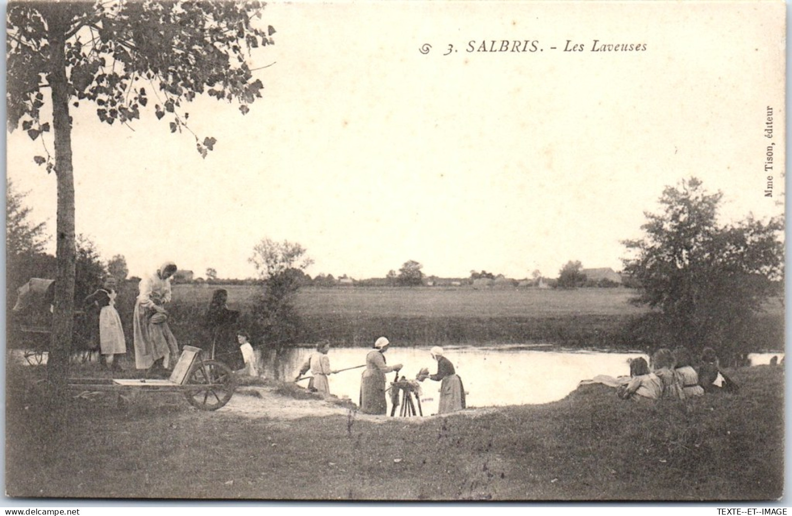 41 SALBRIS - Les Laveuses. - Salbris