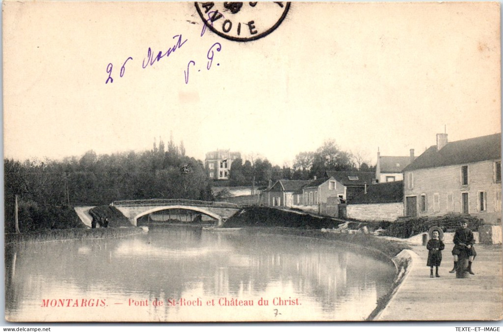 45 MONTARGIS - Pont De St Rocli Et CHATEAUdu Christ  - Montargis