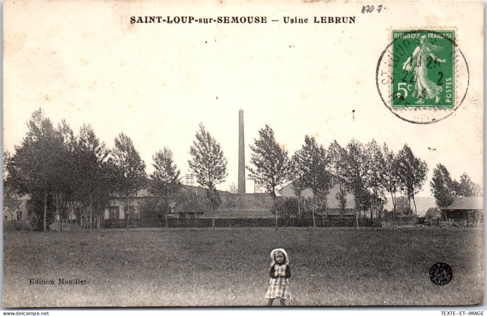 70 SAINT LOUP SUR SEMOUSE - L'usine LEBRUN  - Saint-Loup-sur-Semouse