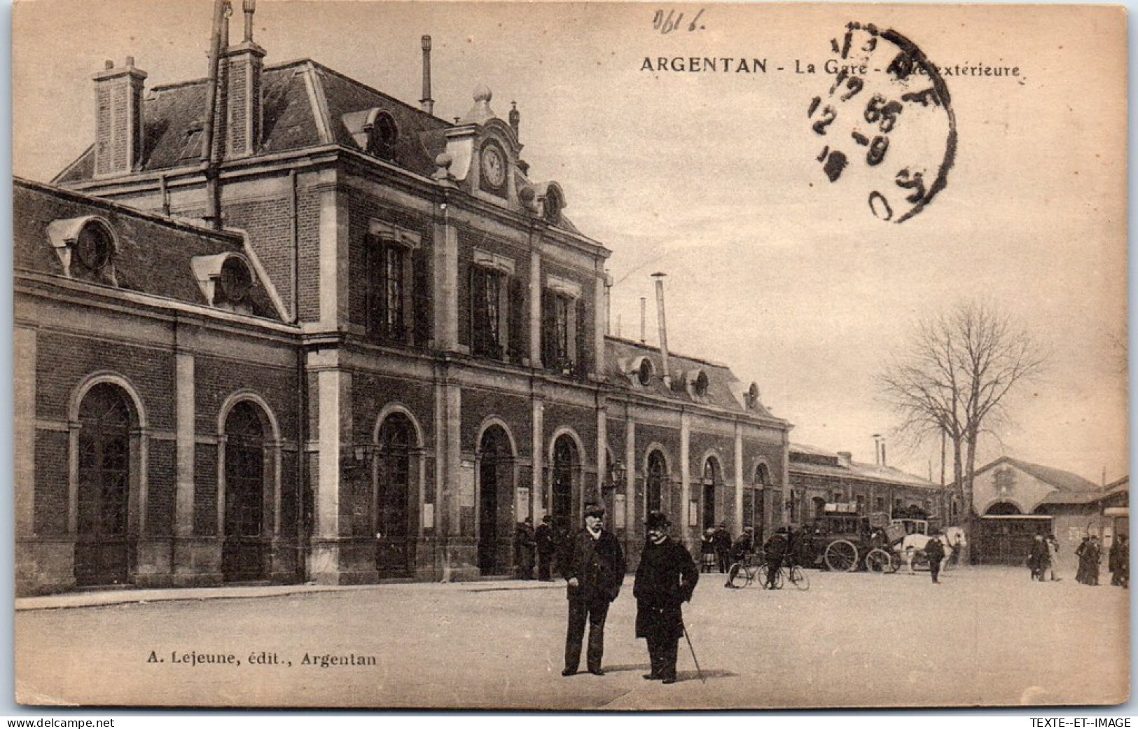 61 ARGENTAN - La Gare, Vue Exterieure. - Argentan