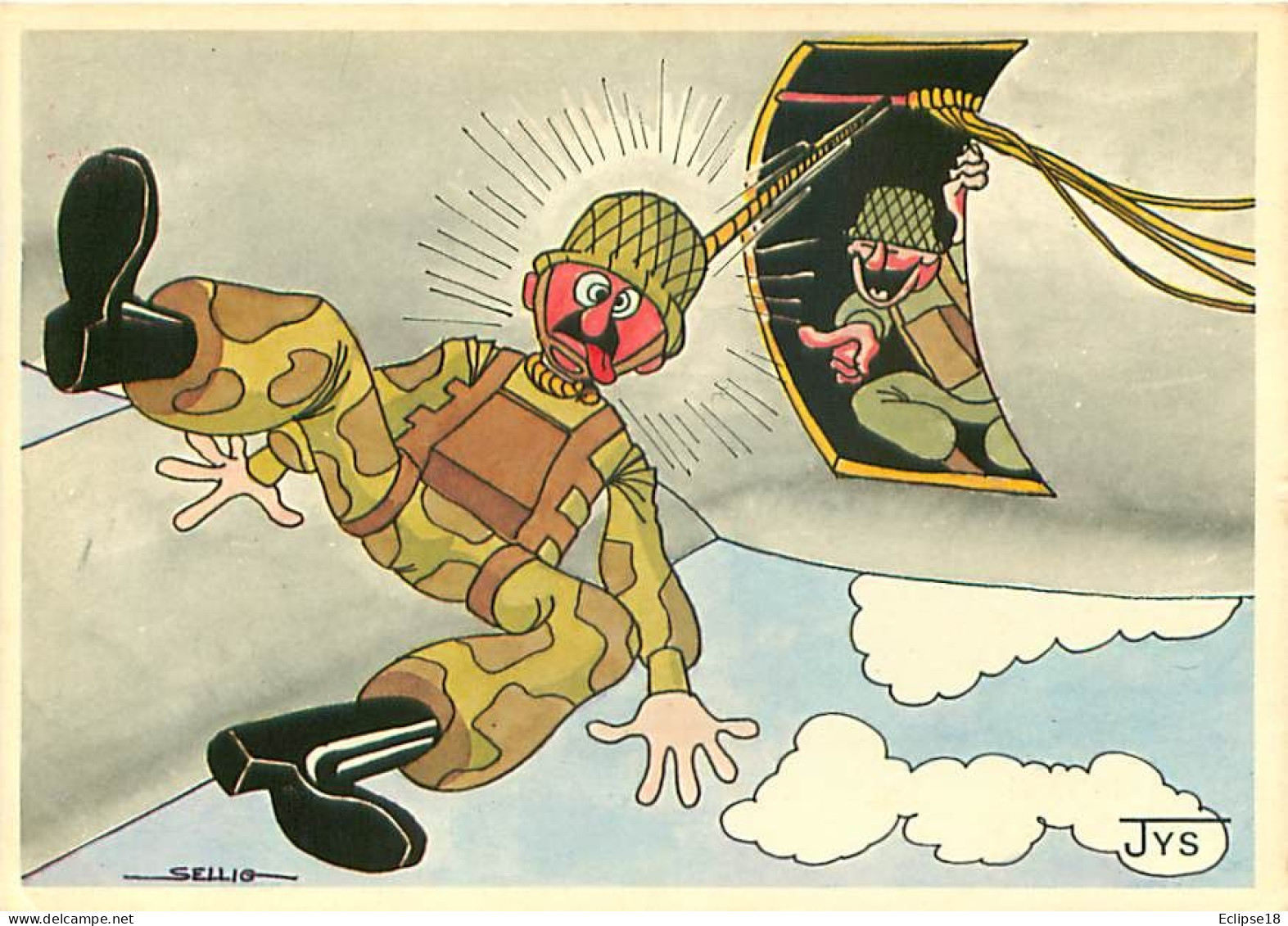 Illustrateur Jys - Militaire   Y 1593 - Humour