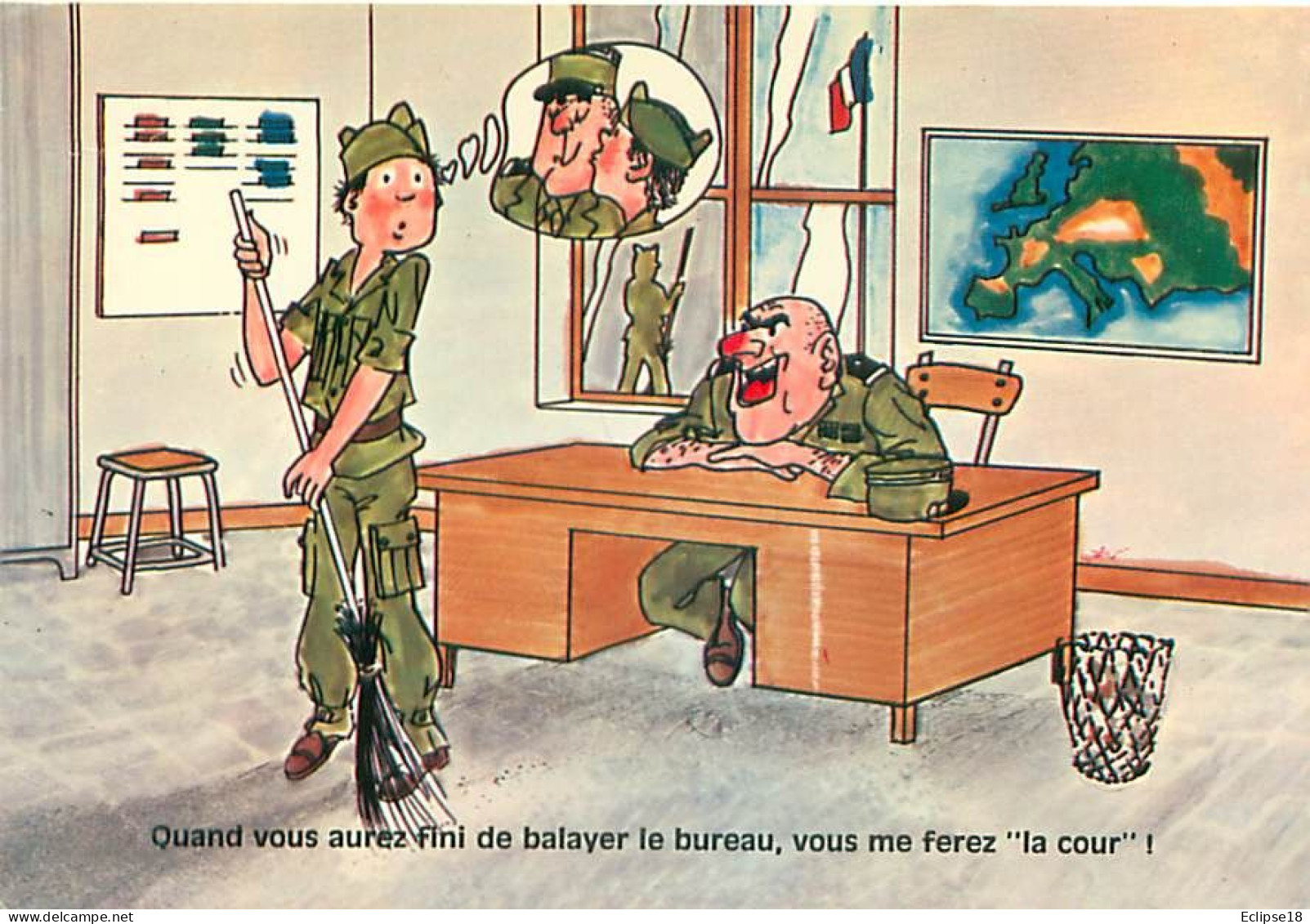 Humour Militaire   Y 1593 - Humour