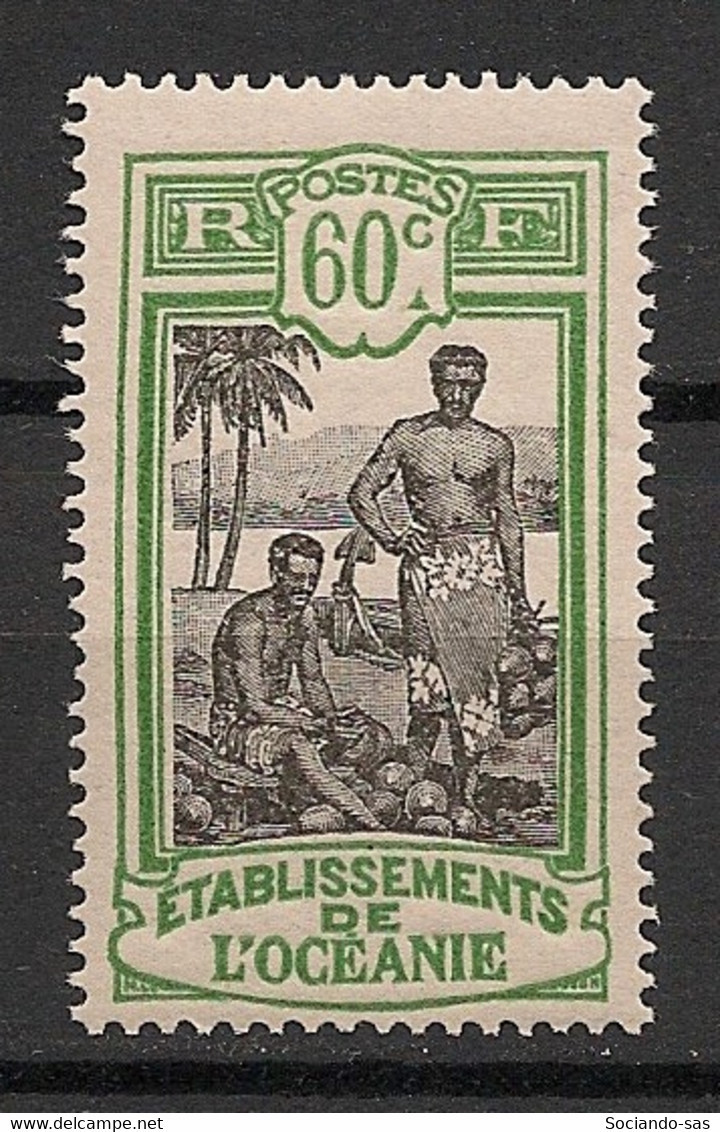 OCEANIE - 1922-27 - N°YT. 56 - Tahitienne 60c - Neuf Luxe ** / MNH / Postfrisch - Nuevos