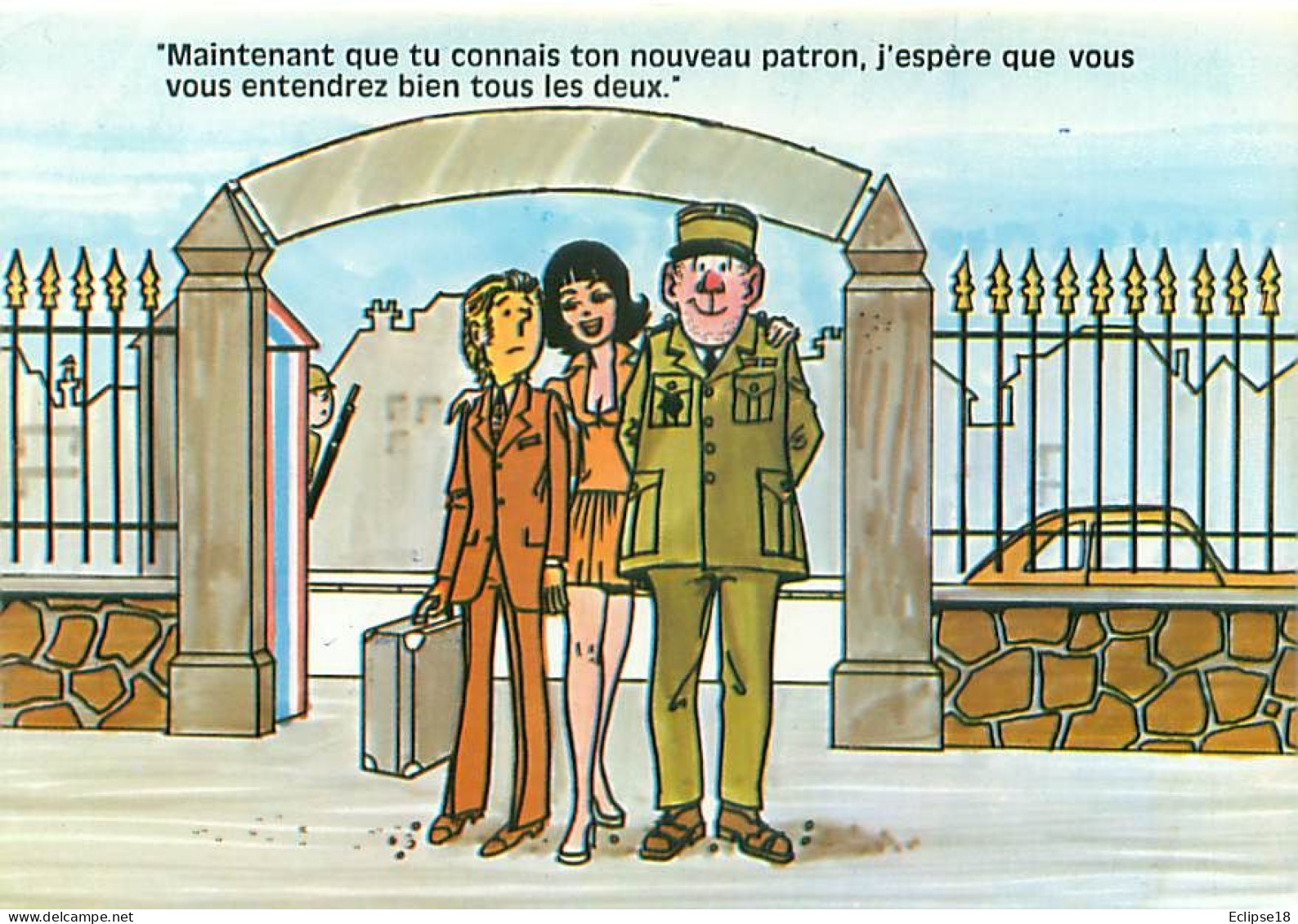 Humour Militaire   Y 1593 - Humour