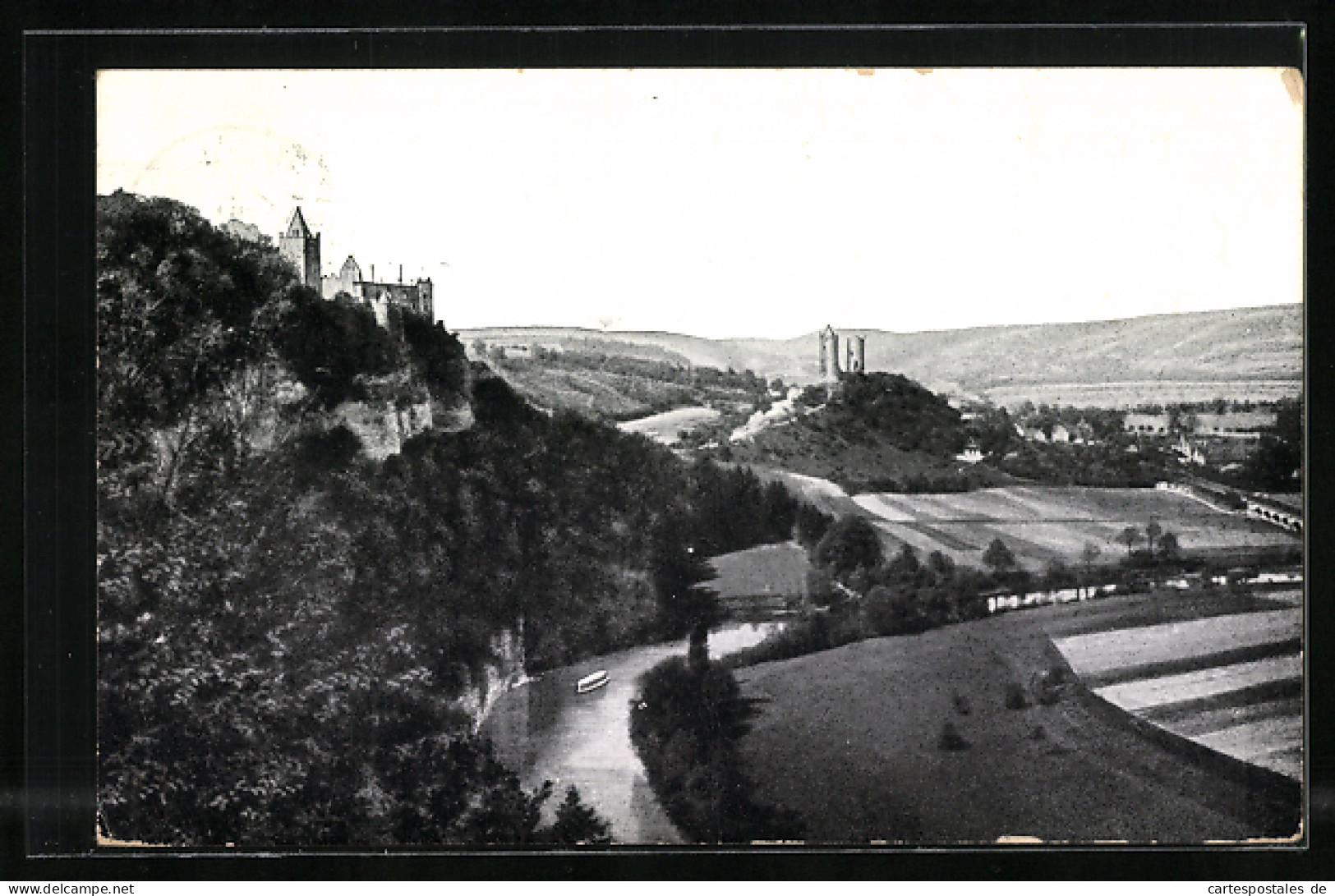 AK Landpoststempel Rudelsburg /Naumburg (Saale) Land  - Otros & Sin Clasificación