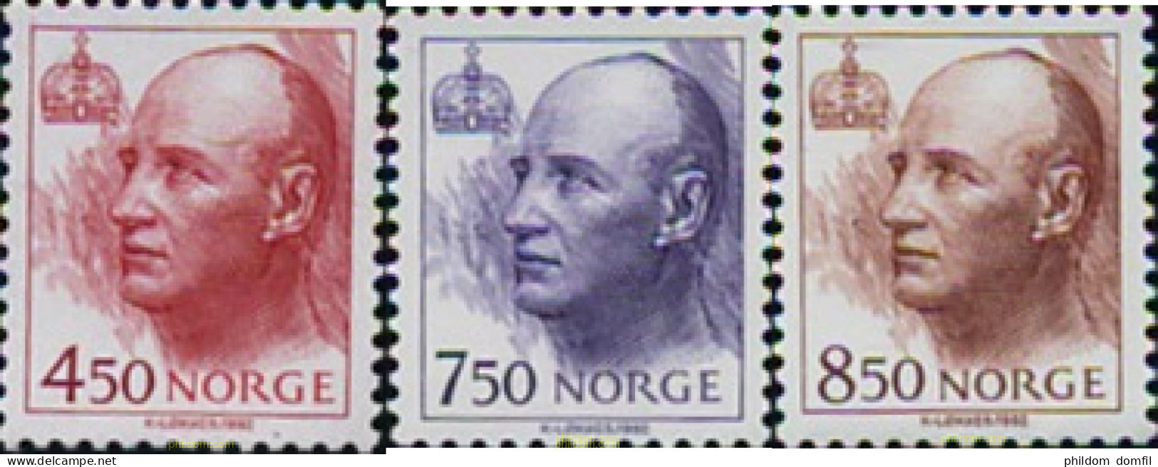 102347 MNH NORUEGA 1995 REY HARALD V - Nuevos