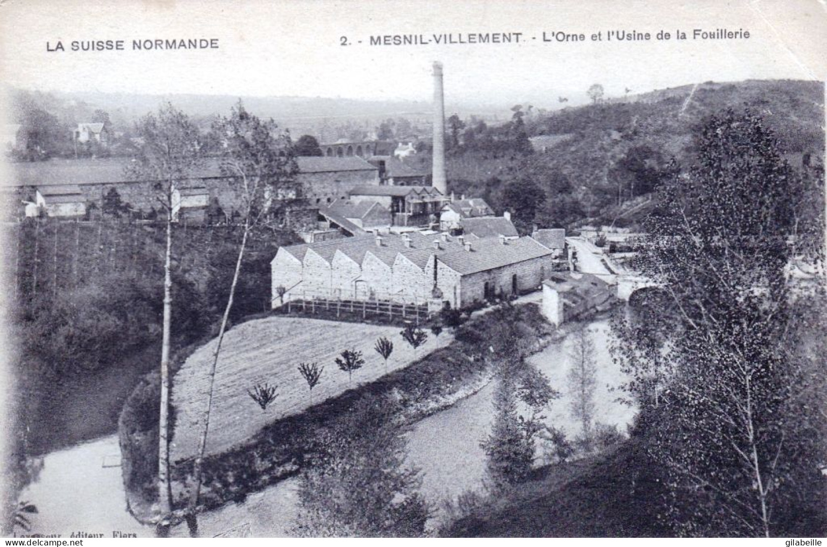 14 - Calvados - MESNIL VILLEMENT - L Orne Et L Usine De La Fouillerie - Sonstige & Ohne Zuordnung