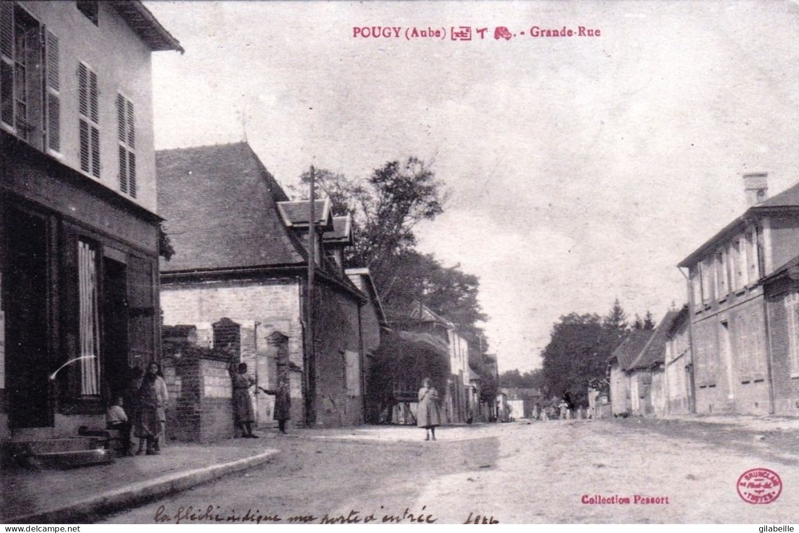 10 - Aube - POUGY - Grande Rue - Autres & Non Classés