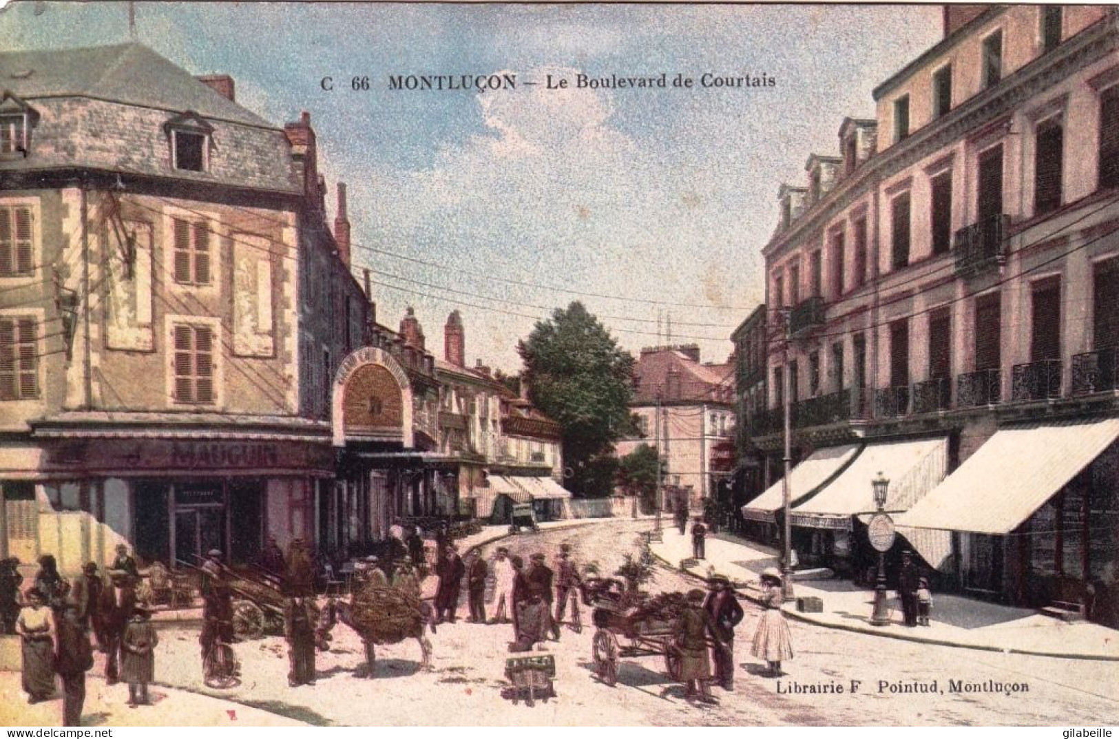 03 - Allier - MONTLUCON - Le Boulevard De Courtais  - Montlucon