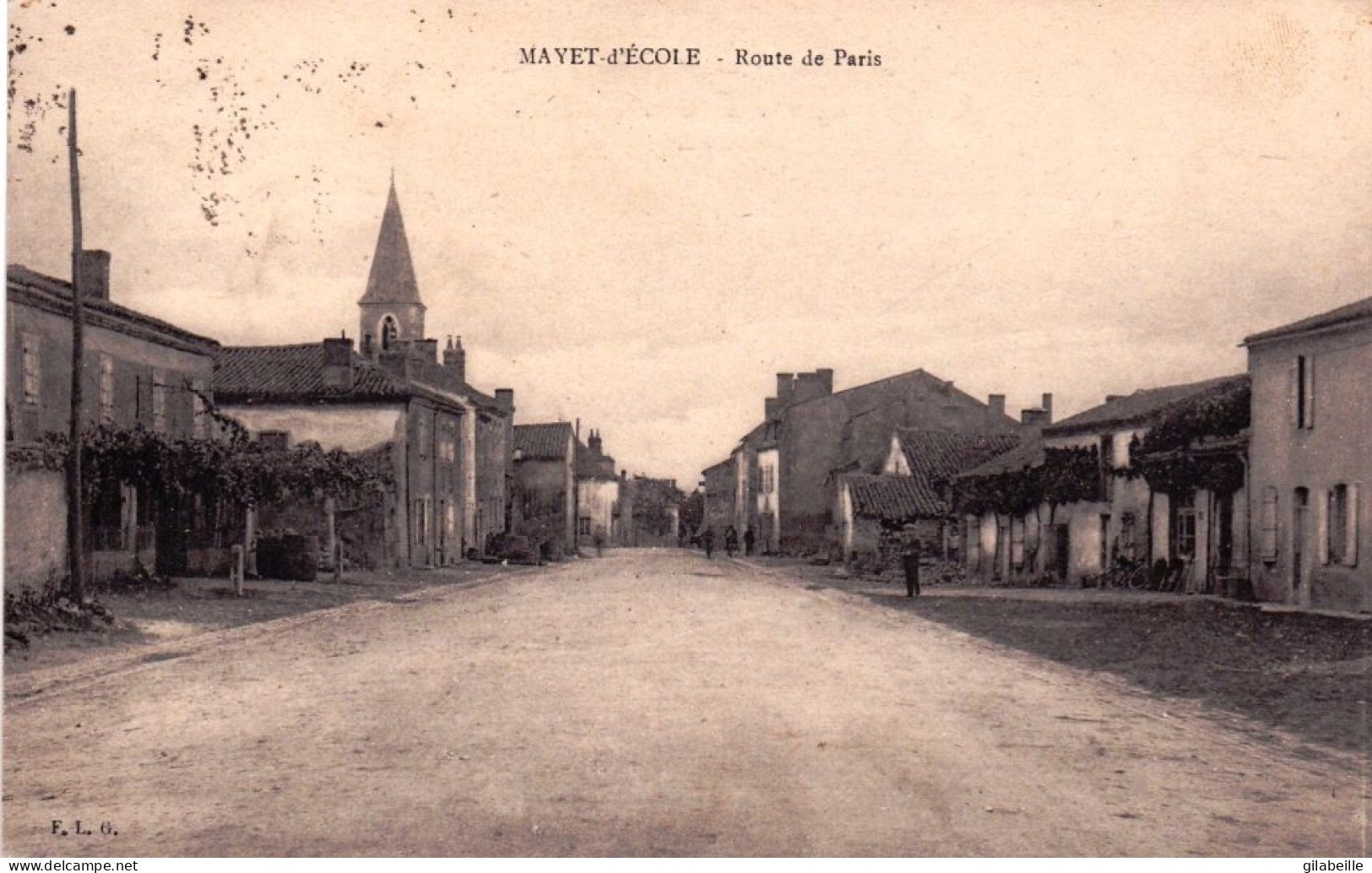 03 - Allier - MAYET D ECOLE - Route De Paris - Other & Unclassified