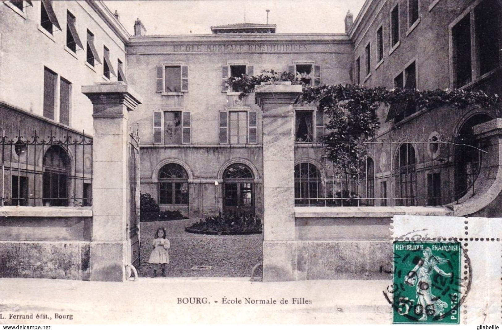 01 - Ain -  BOURG En BRESSE - Ecole Normale De Filles - Unclassified