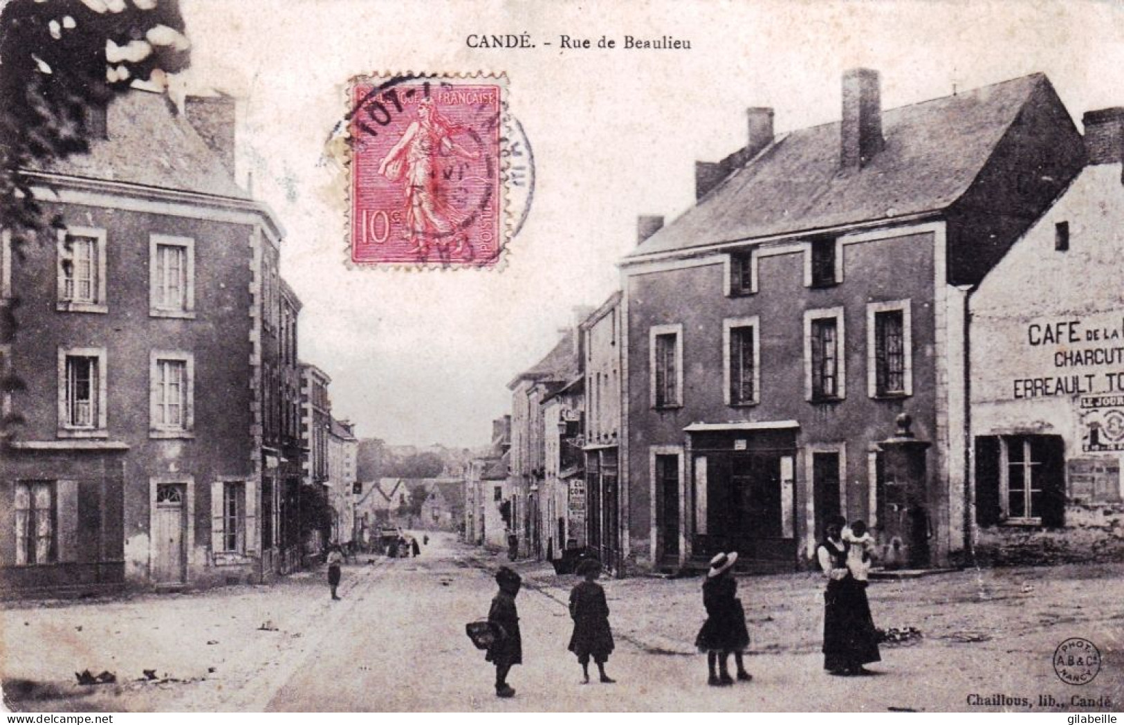 49 - Maine Et Loire -  CANDE -  Rue De Beaulieu - Sonstige & Ohne Zuordnung
