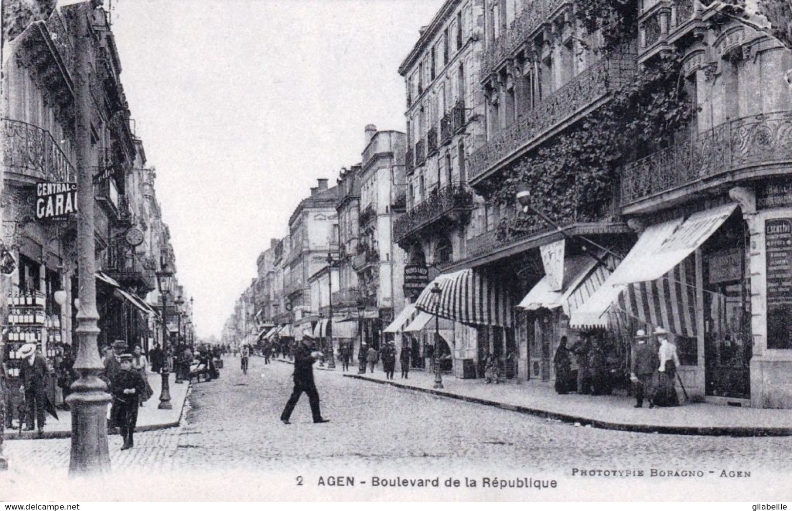 47 - Lot Et Garonne -  AGEN -  Boulevard De La Republique - Agen