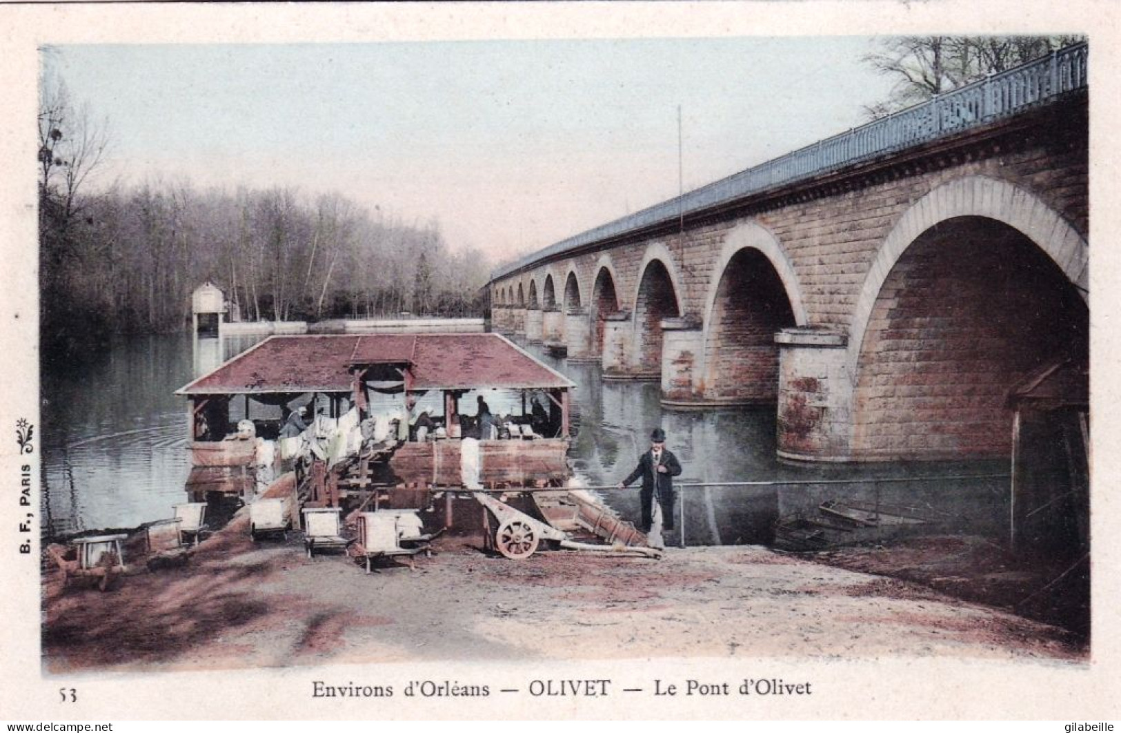 45 - Loiret -  OLIVET - Le Pont D Olivet - Lavoir Et Lavandieres - Sonstige & Ohne Zuordnung