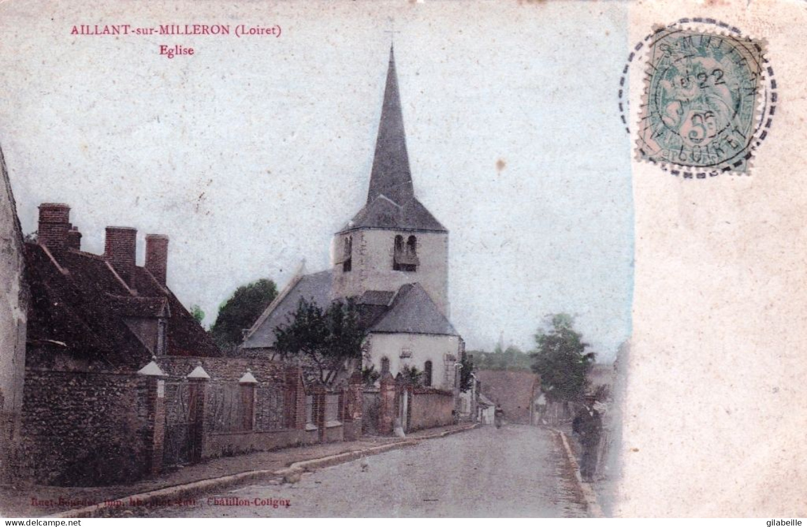 45 - Loiret -  AILLANT Sur MILLERON - L Eglise - Sonstige & Ohne Zuordnung