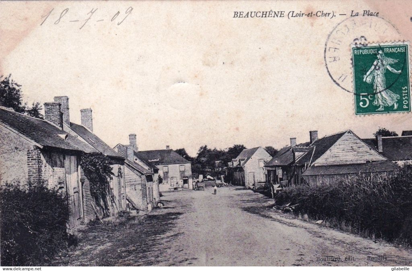 41 - Loir Et Cher - BEAUCHENE - La Place - Sonstige & Ohne Zuordnung