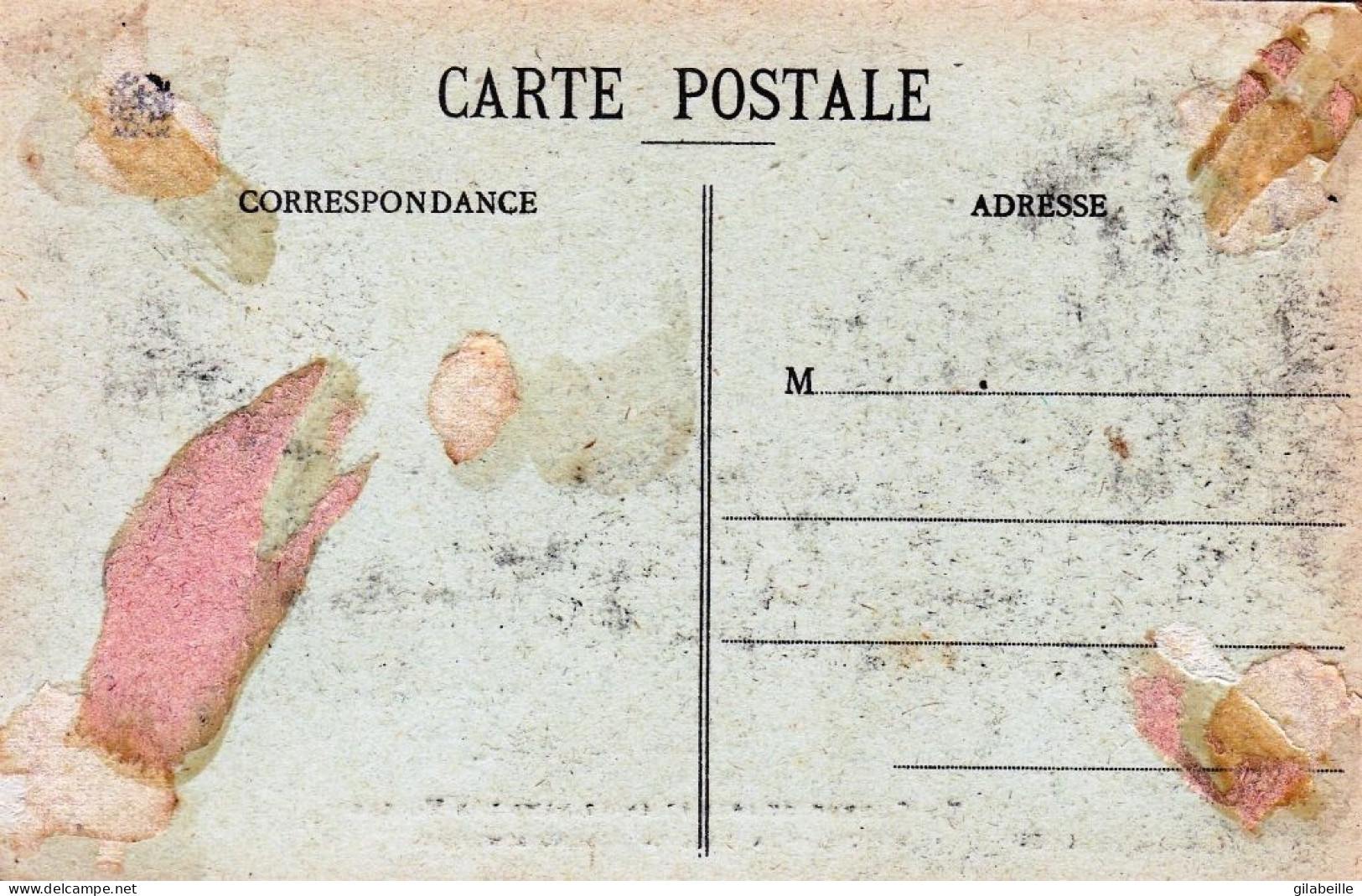 39 - Jura - ETIVAL - La Place De L Abbaye Bombardee - Guerre 1914 - Andere & Zonder Classificatie