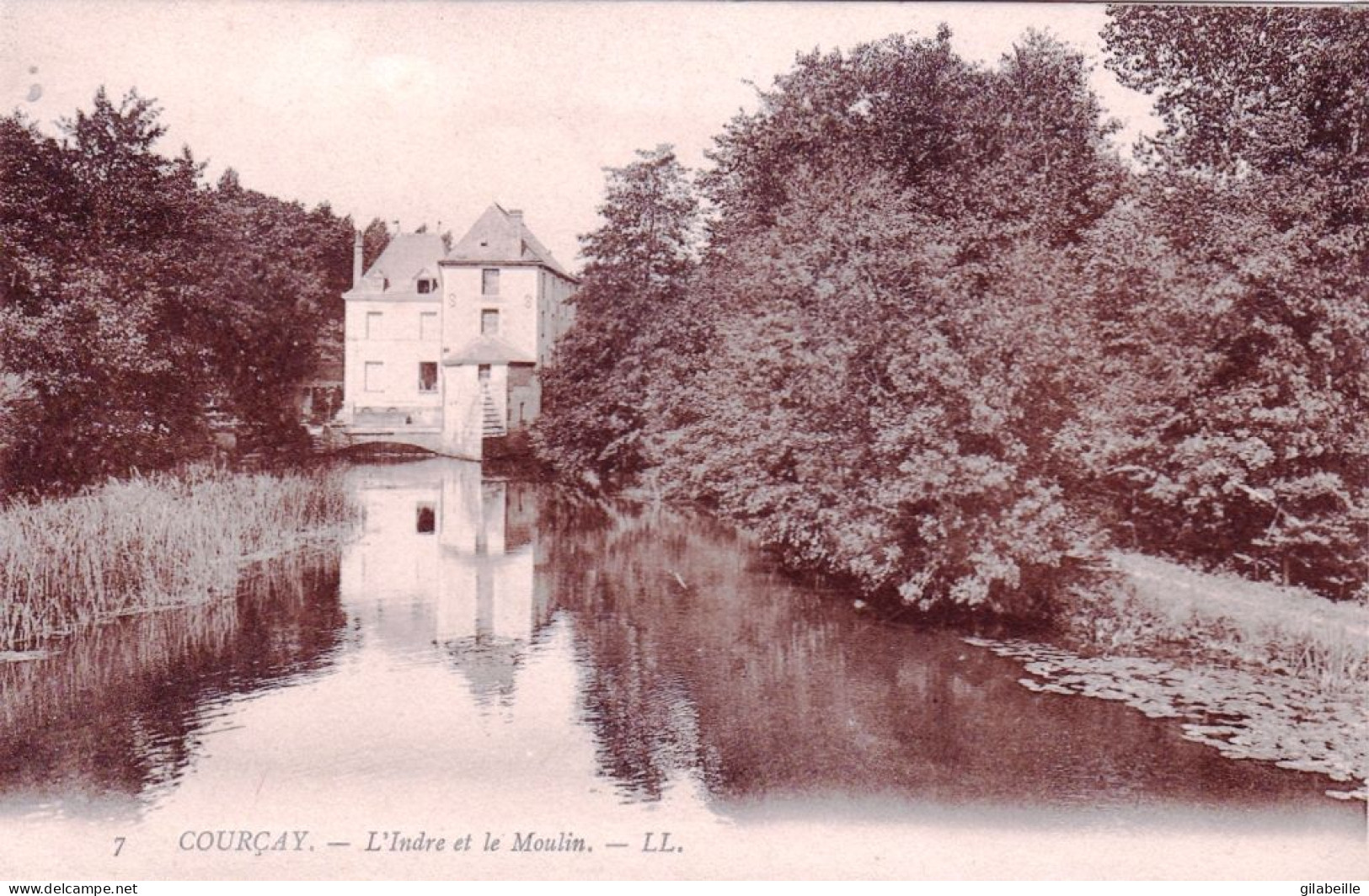 37 - Indre Et Loire -  COURCAY - L Indre Et Le Moulin - Autres & Non Classés