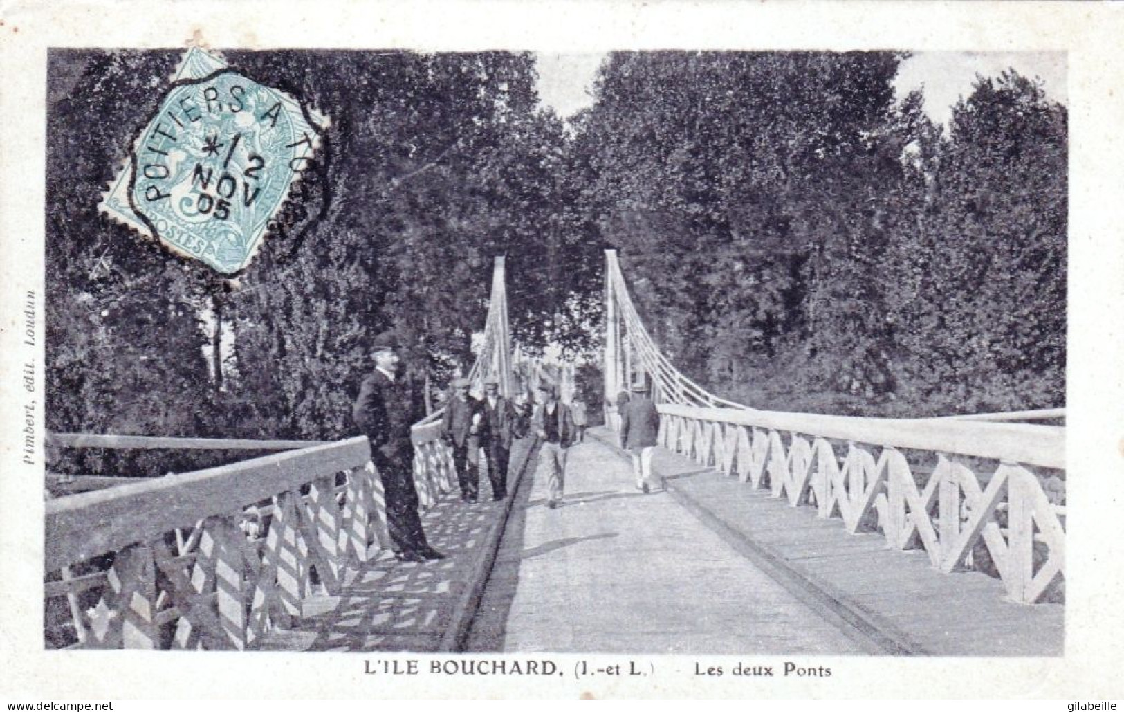 37 - Indre Et Loire - L ILE BOUCHARD - Les Deux Ponts - L'Île-Bouchard